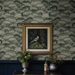 A-Street Prints Octavia wallpaper, color Dark Green, SKU 4147-27377