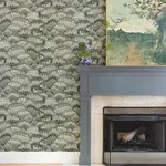 A-Street Prints Octavia wallpaper, color Dark Green, SKU 4147-27377