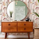 A-Street Prints Odele - Blush Wallpaper | Buy Online A-Street Prints Odele wallpaper, color Blush, SKU 4121-72201