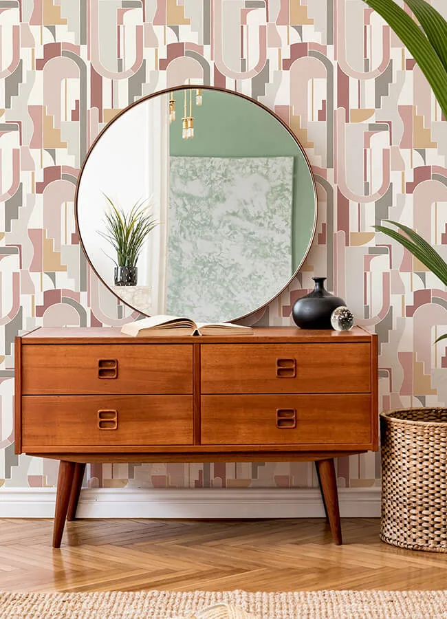 A-Street Prints Odele - Blush Wallpaper | Buy Online A-Street Prints Odele wallpaper, color Blush, SKU 4121-72201