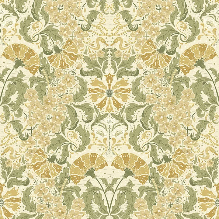 A-Street Prints Ojvind wallpaper, color Gold, SKU 4080-83117