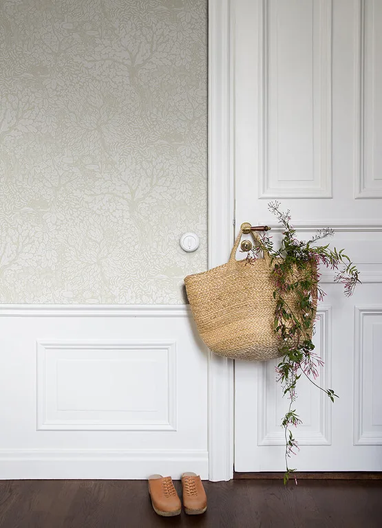 A-Street Prints Olle wallpaper, color Cream, SKU 4080-83111
