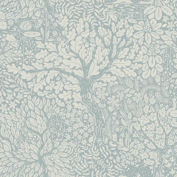 A-Street Prints Olle wallpaper, color Light Blue, SKU 4080-83112