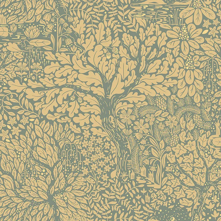 A-Street Prints Olle wallpaper, color Light Yellow, SKU 4080-83107