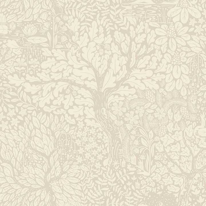 A-Street Prints Olle wallpaper, color Taupe, SKU 4080-83110