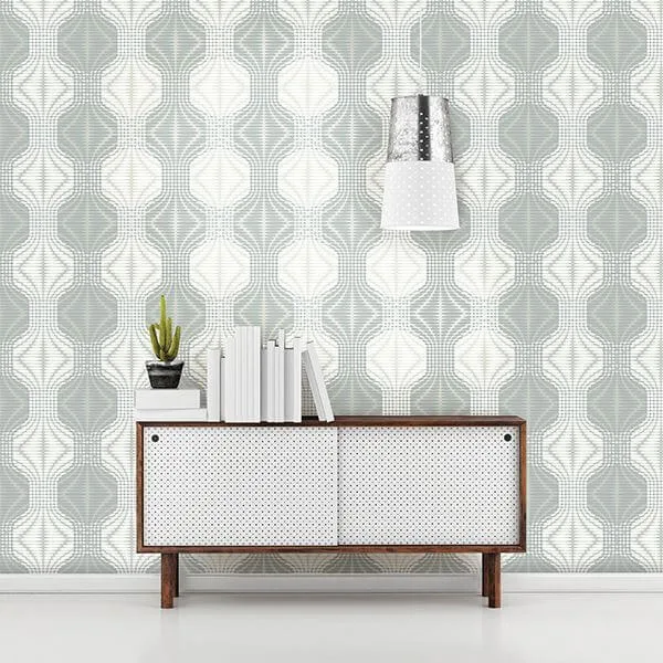 A-Street Prints Optic wallpaper, color Blue, SKU 2697-22629