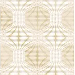 A-Street Prints Optic wallpaper, color Gold, SKU 2697-22633