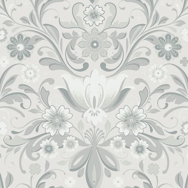 A-Street Prints Ostanskar wallpaper, color Light Grey, SKU 2999-24109