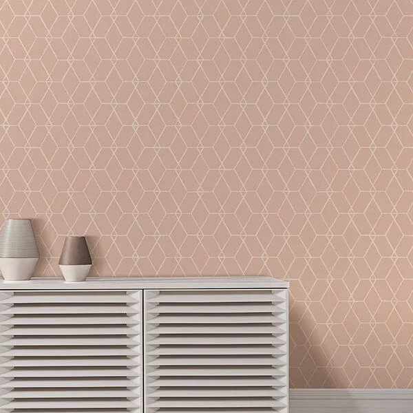 A-Street Prints Osterlen wallpaper, color Light Pink, SKU 2889-25250