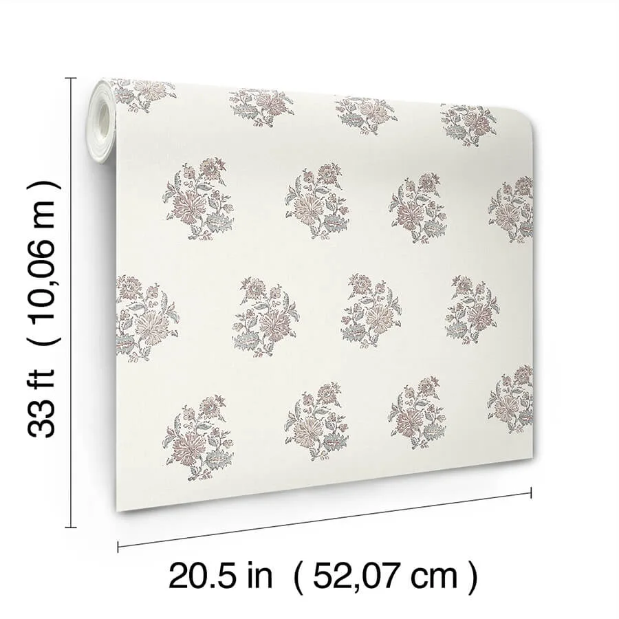 A-Street Prints Overbrook - Plum Wallpaper | Buy Online A-Street Prints Overbrook wallpaper, color Plum, SKU AST6358