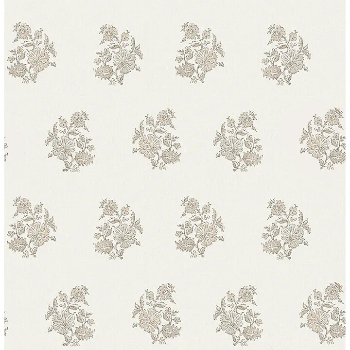 A-Street Prints Overbrook wallpaper, color Taupe, SKU AST6360