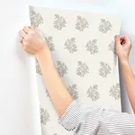 A-Street Prints Overbrook - Taupe Wallpaper | Buy Online A-Street Prints Overbrook wallpaper, color Taupe, SKU AST6360