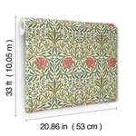 A-Street Prints Oxford Union wallpaper, color Green, SKU 4171-82043