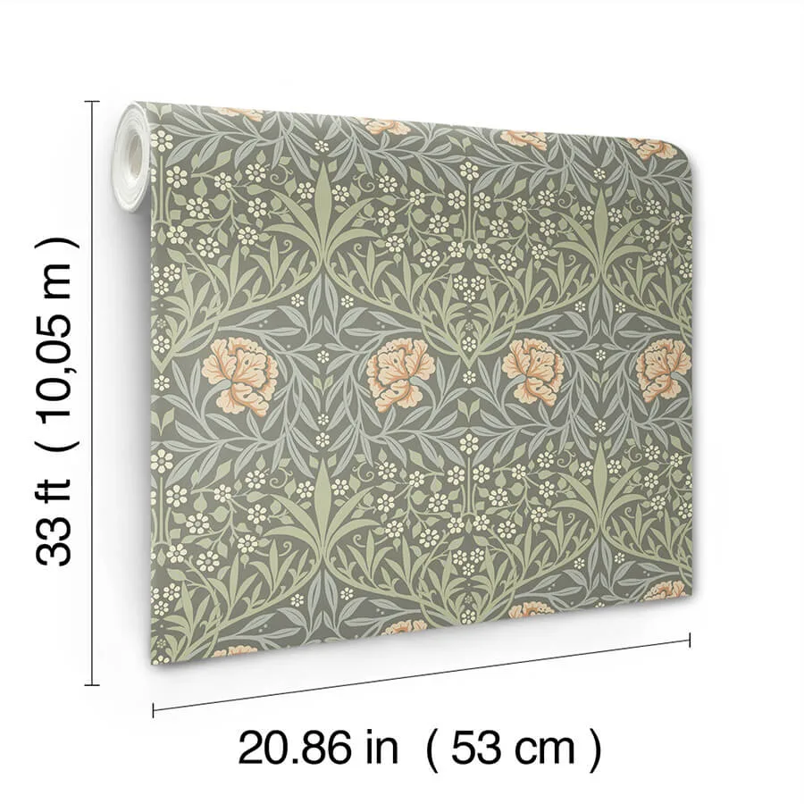 A-Street Prints Oxford Union wallpaper, color Grey, SKU 4171-82046