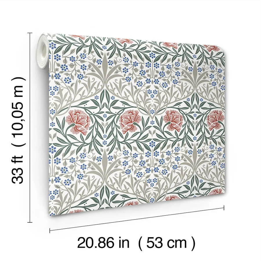 A-Street Prints Oxford Union wallpaper, color Pink, SKU 4171-82044