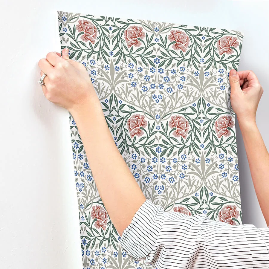 A-Street Prints Oxford Union wallpaper, color Pink, SKU 4171-82044