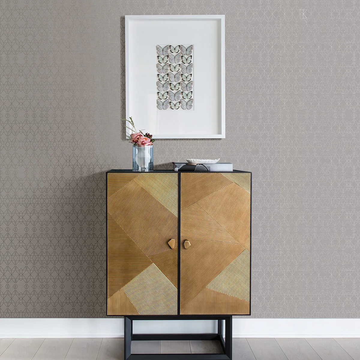 A-Street Prints Paititi - Silver Wallpaper | Buy Online A-Street Prints Paititi wallpaper, color Silver, SKU 4019-86406