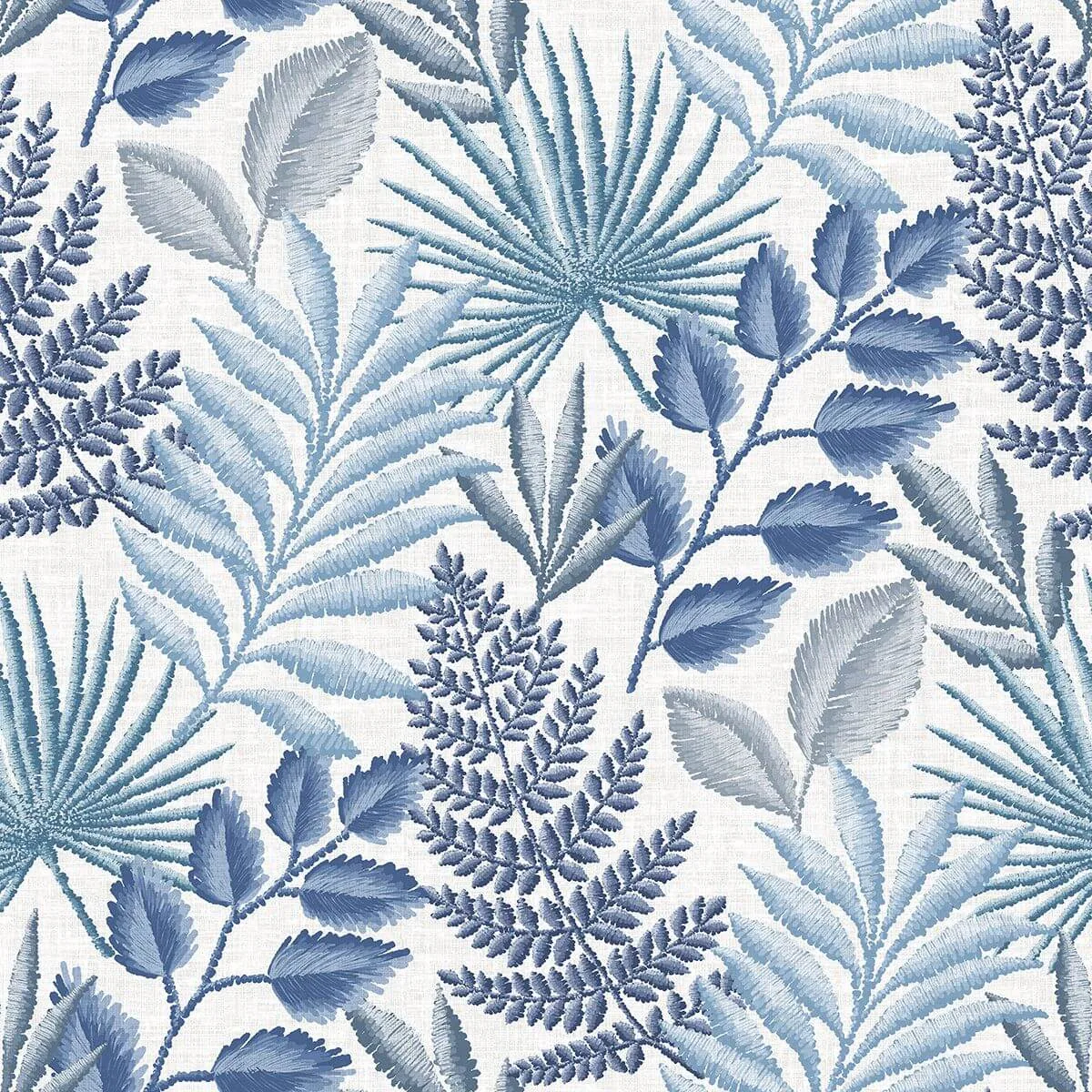 A-Street Prints Palomas wallpaper, color Blue, SKU 2901-87505