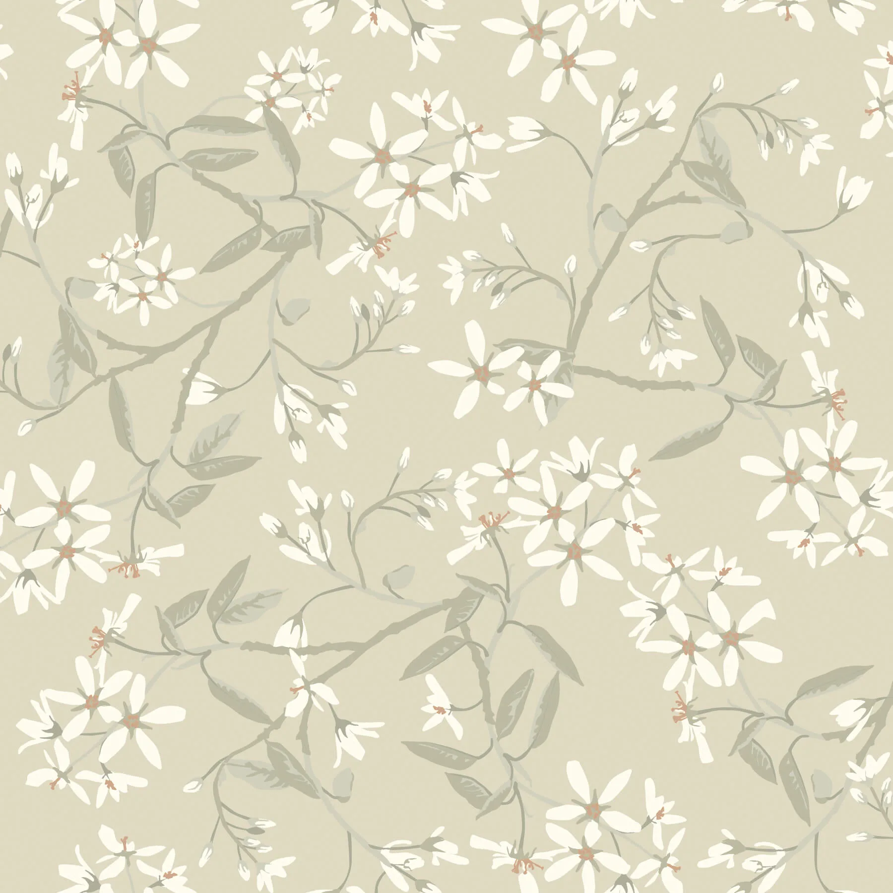 A-Street Prints Paradis wallpaper, color Beige, SKU 4201-20112