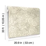 A-Street Prints Paradis - Beige Wallpaper | Buy Online A-Street Prints Paradis wallpaper, color Beige, SKU 4201-20112
