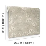 A-Street Prints Paradis - Grey Wallpaper | Buy Online A-Street Prints Paradis wallpaper, color Grey, SKU 4201-20113