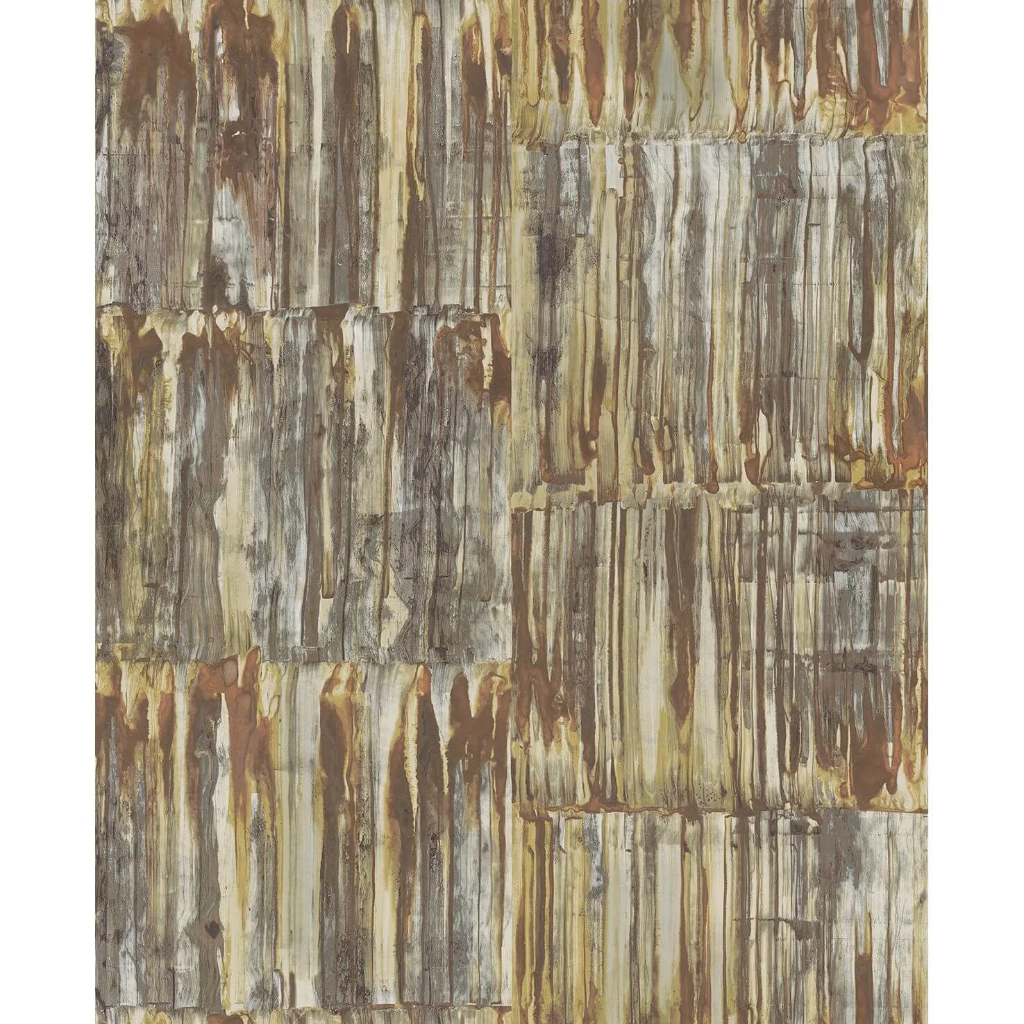 A-Street Prints Patina Panels wallpaper, color Copper, SKU 2540-24063