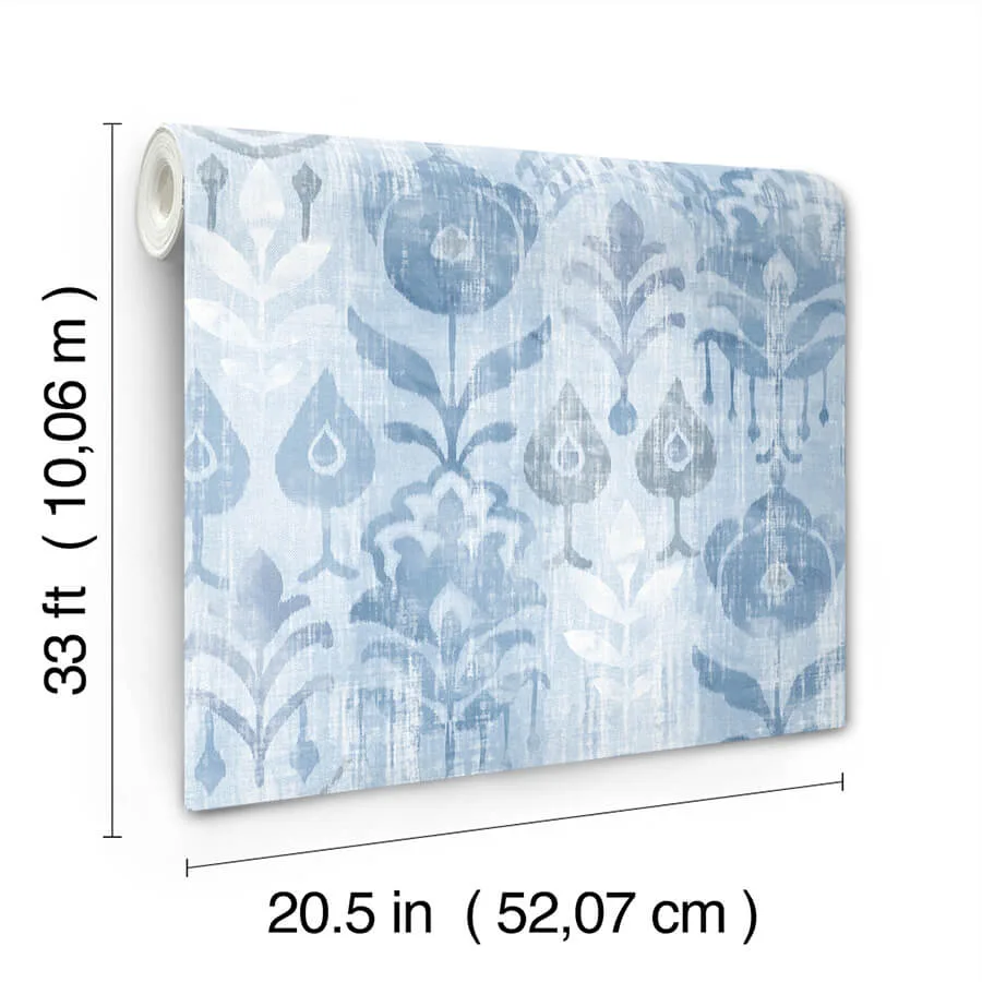 A-Street Prints Pavord - Blue Wallpaper | Buy Online A-Street Prints Pavord wallpaper, color Blue, SKU 4122-27013