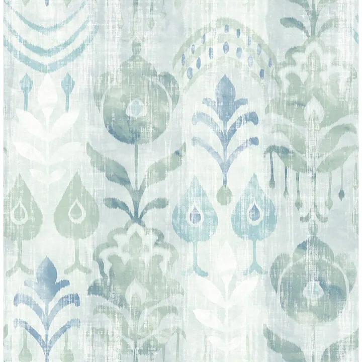 A-Street Prints Pavord wallpaper, color Green, SKU 4122-27012