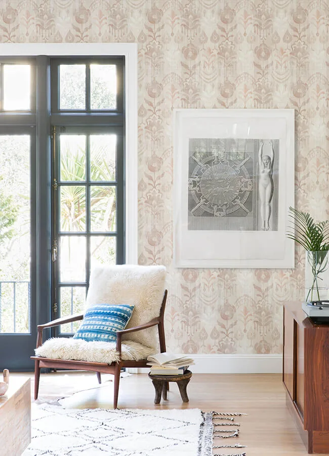 A-Street Prints Pavord - Pink Wallpaper | Buy Online A-Street Prints Pavord wallpaper, color Pink, SKU 4122-27014