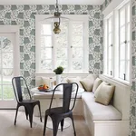 A-Street Prints Peas in a Pod - Turquoise Wallpaper | Buy Online A-Street Prints Peas in a Pod wallpaper, color Turquoise, SKU 2821-25121