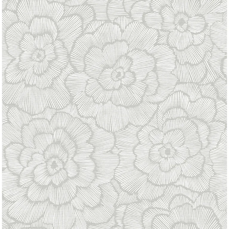 A-Street Prints Periwinkle wallpaper, color Light Grey, SKU 2969-26036