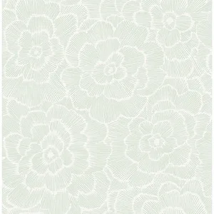 A-Street Prints Periwinkle wallpaper, color Light Green, SKU 4120-26040