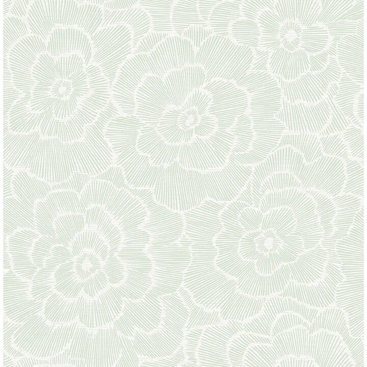 A-Street Prints Periwinkle wallpaper, color Light Green, SKU 4120-26040