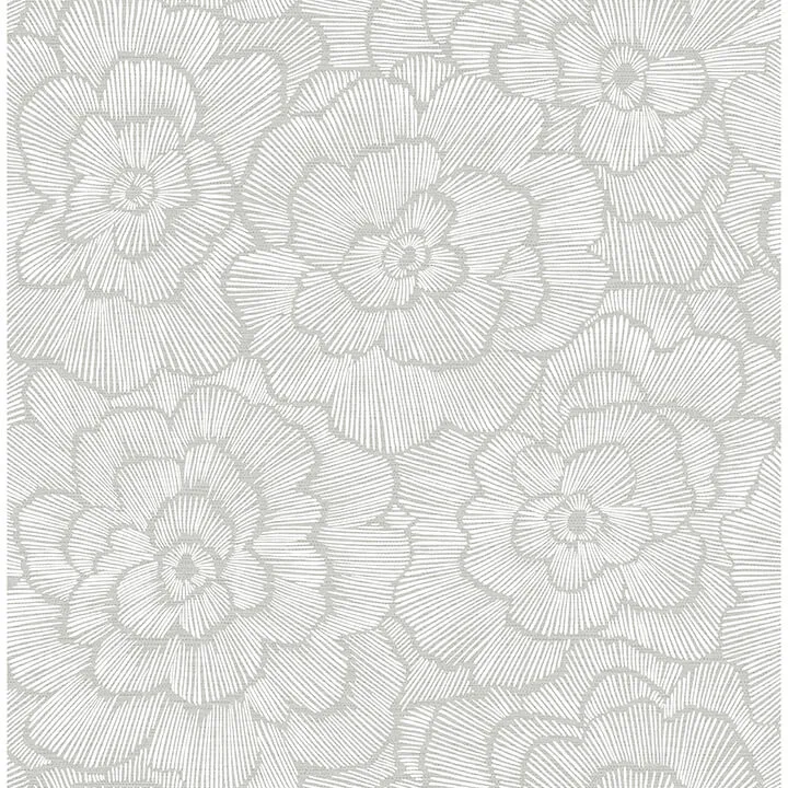 A-Street Prints Periwinkle wallpaper, color Light Grey, SKU 4120-26036