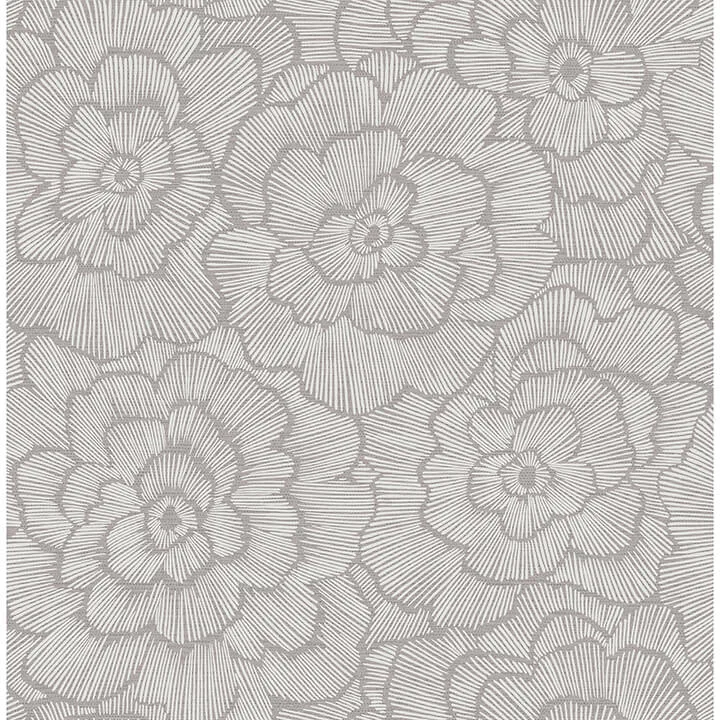 A-Street Prints Periwinkle wallpaper, color Sterling, SKU 4120-26853