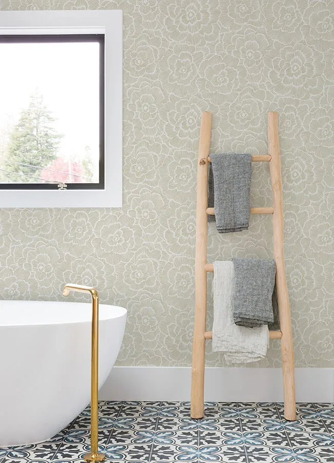 A-Street Prints Periwinkle - Stone Wallpaper | Buy Online A-Street Prints Periwinkle wallpaper, color Stone, SKU 4120-26852