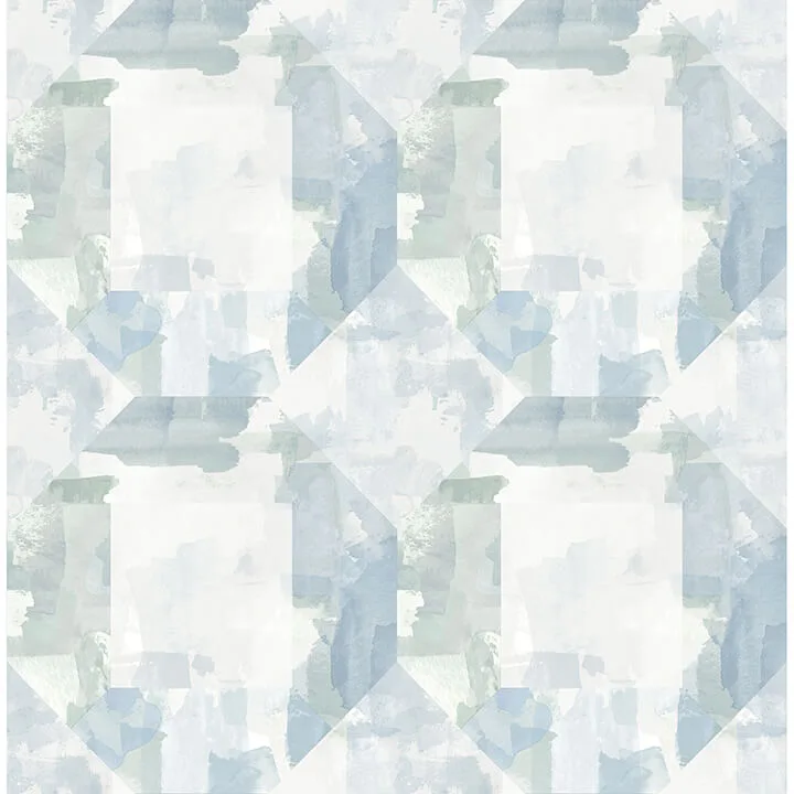 A-Street Prints Perrin wallpaper, color Blue, SKU 4121-26946