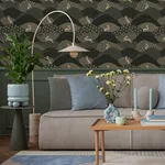 A-Street Prints Peter - Black Wallpaper | Buy Online A-Street Prints Peter wallpaper, color Black, SKU 4135-27301