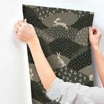 A-Street Prints Peter - Black Wallpaper | Buy Online A-Street Prints Peter wallpaper, color Black, SKU 4135-27301