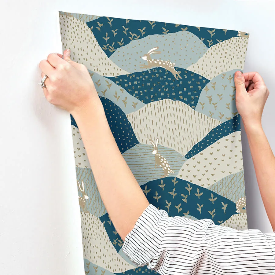A-Street Prints Peter - Blue Wallpaper | Buy Online A-Street Prints Peter wallpaper, color Blue, SKU 4135-27300