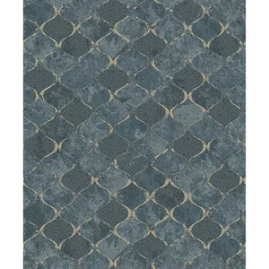 A-Street Prints Pilak wallpaper, color Blue, SKU 4105-86607