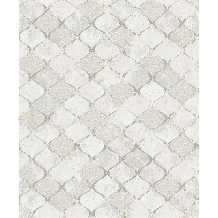 A-Street Prints Pilak wallpaper, color Silver, SKU 4105-86608