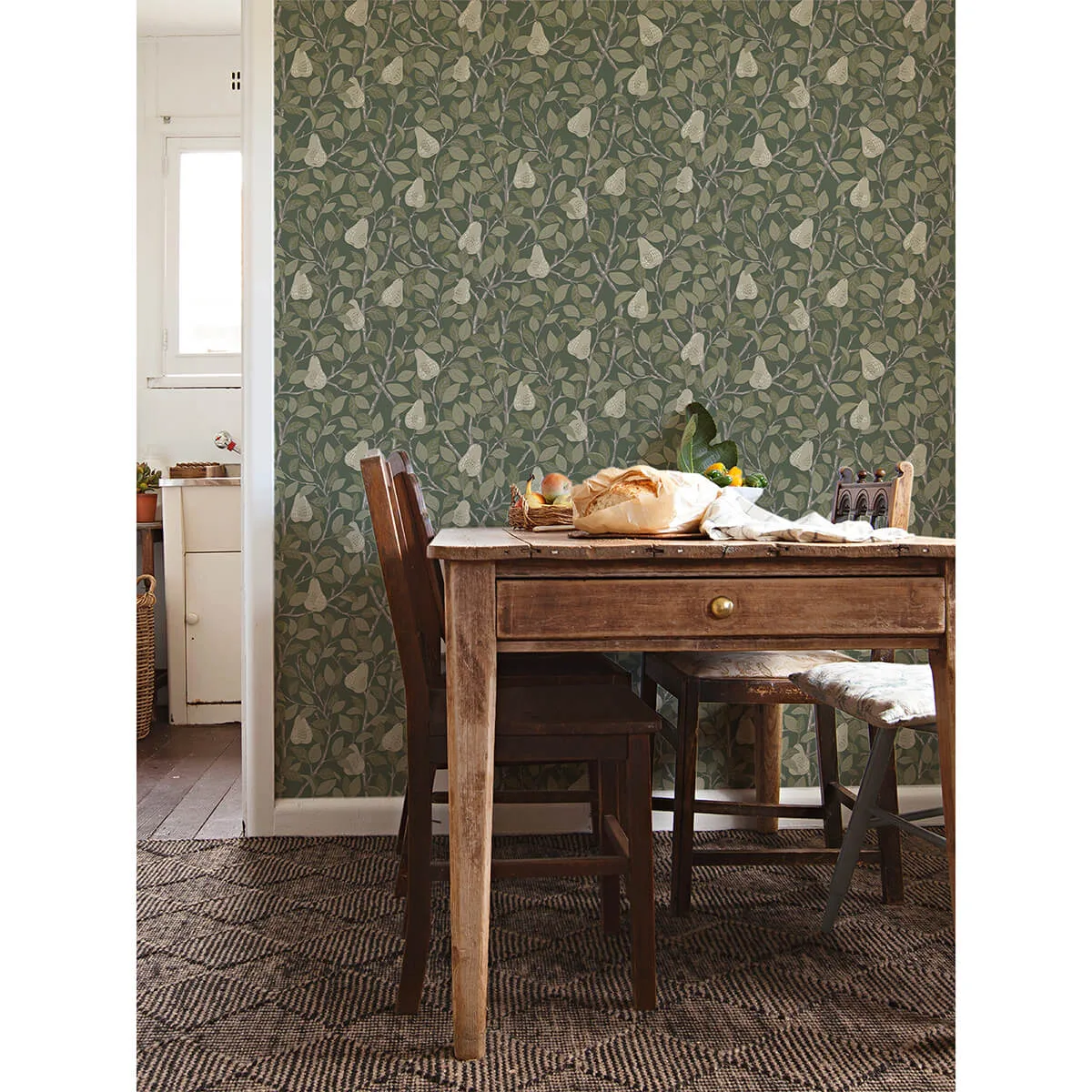 A-Street Prints Pirum wallpaper, color Green, SKU 2999-13105