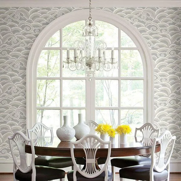 A-Street Prints Platinum wallpaper, color Platinum, SKU 2785-24842