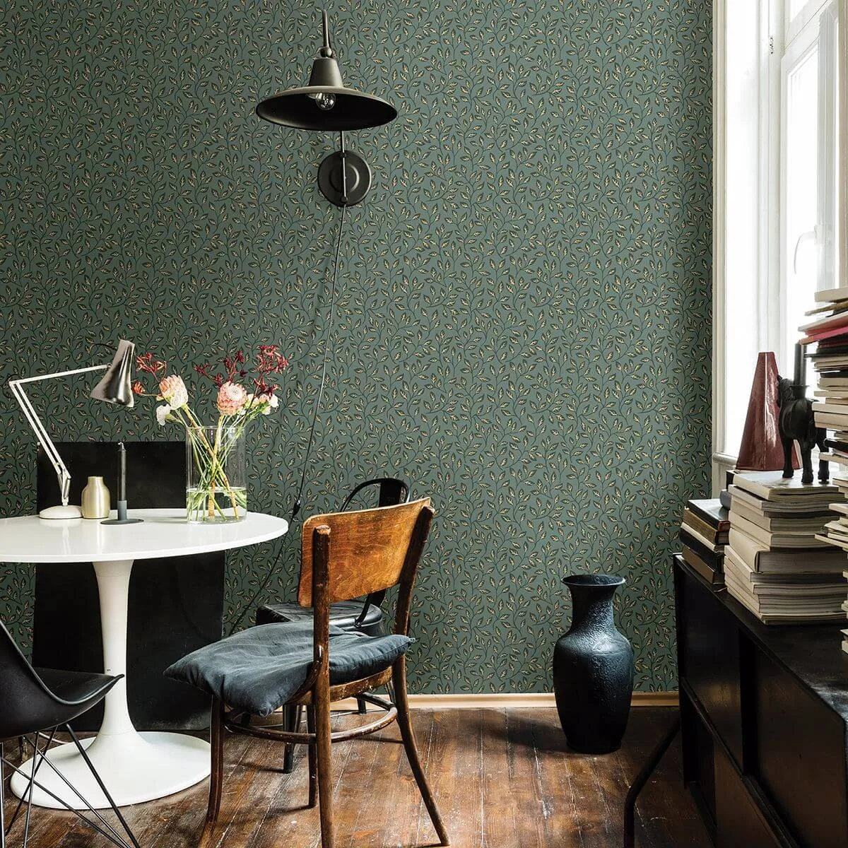A-Street Prints Posey wallpaper, color Green, SKU 2948-33020