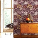 A-Street Prints Praslin - Merlot Wallpaper | Buy Online A-Street Prints Praslin wallpaper, color Merlot, SKU 4014-26449