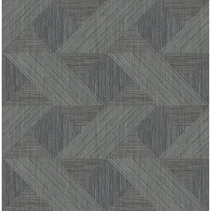 A-Street Prints Presley wallpaper, color Black, SKU 4141-27133