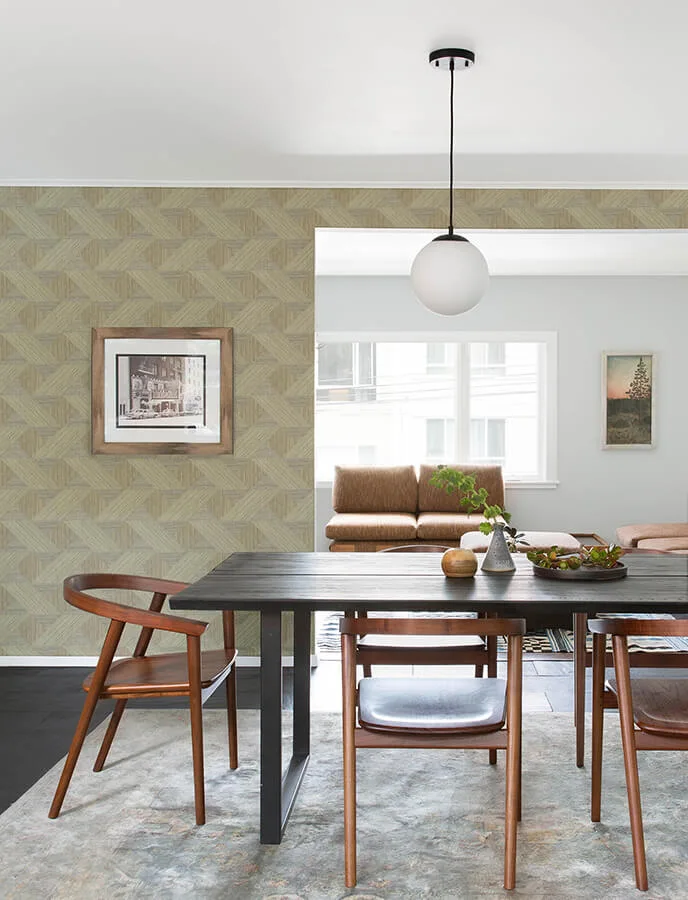 A-Street Prints Presley wallpaper, color Coffee, SKU 4141-27134