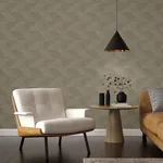A-Street Prints Presley wallpaper, color Coffee, SKU 4141-27134
