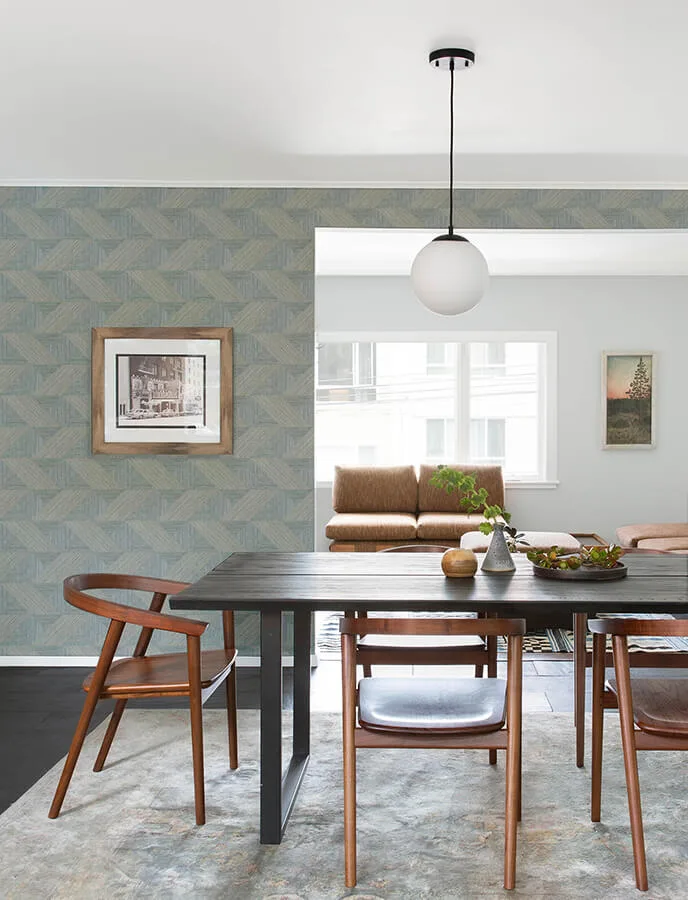 A-Street Prints Presley wallpaper, color Slate, SKU 4141-27136